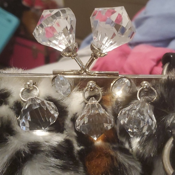 Faux fur glam bag - Picture 2 of 5